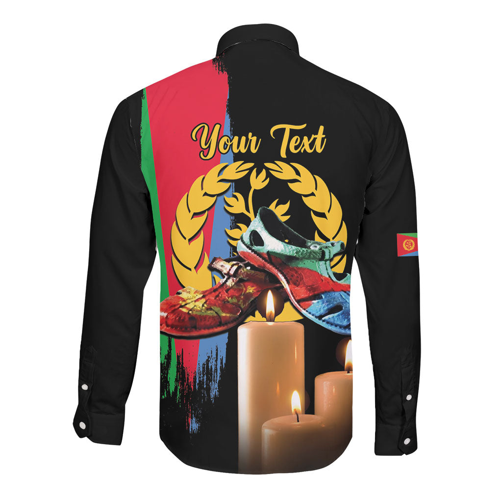 Personalized Eritrea Martyrs Day Long Sleeve Button Shirt Honoring the Fallen