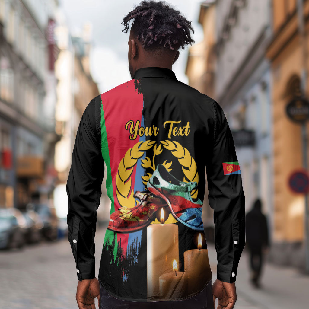 Personalized Eritrea Martyrs Day Long Sleeve Button Shirt Honoring the Fallen