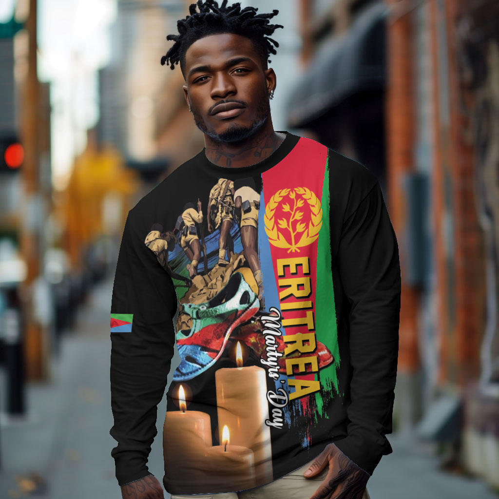 Personalized Eritrea Martyrs Day Long Sleeve Shirt Honoring the Fallen