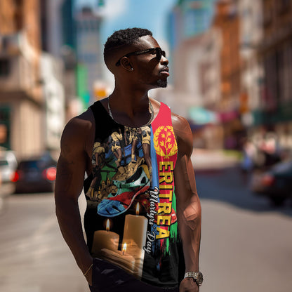 Personalized Eritrea Martyrs Day Men Tank Top Honoring the Fallen
