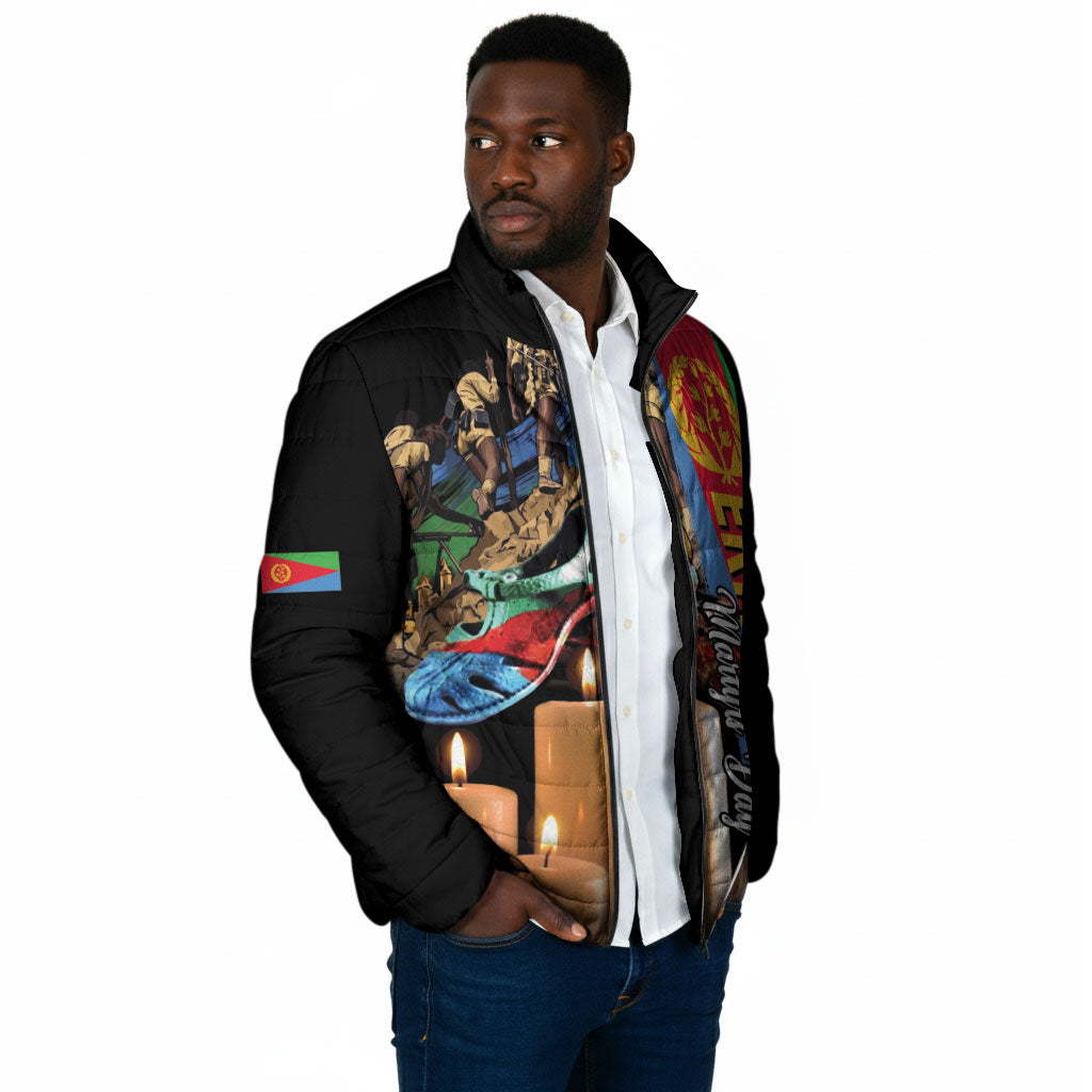Personalized Eritrea Martyrs Day Padded Jacket Honoring the Fallen