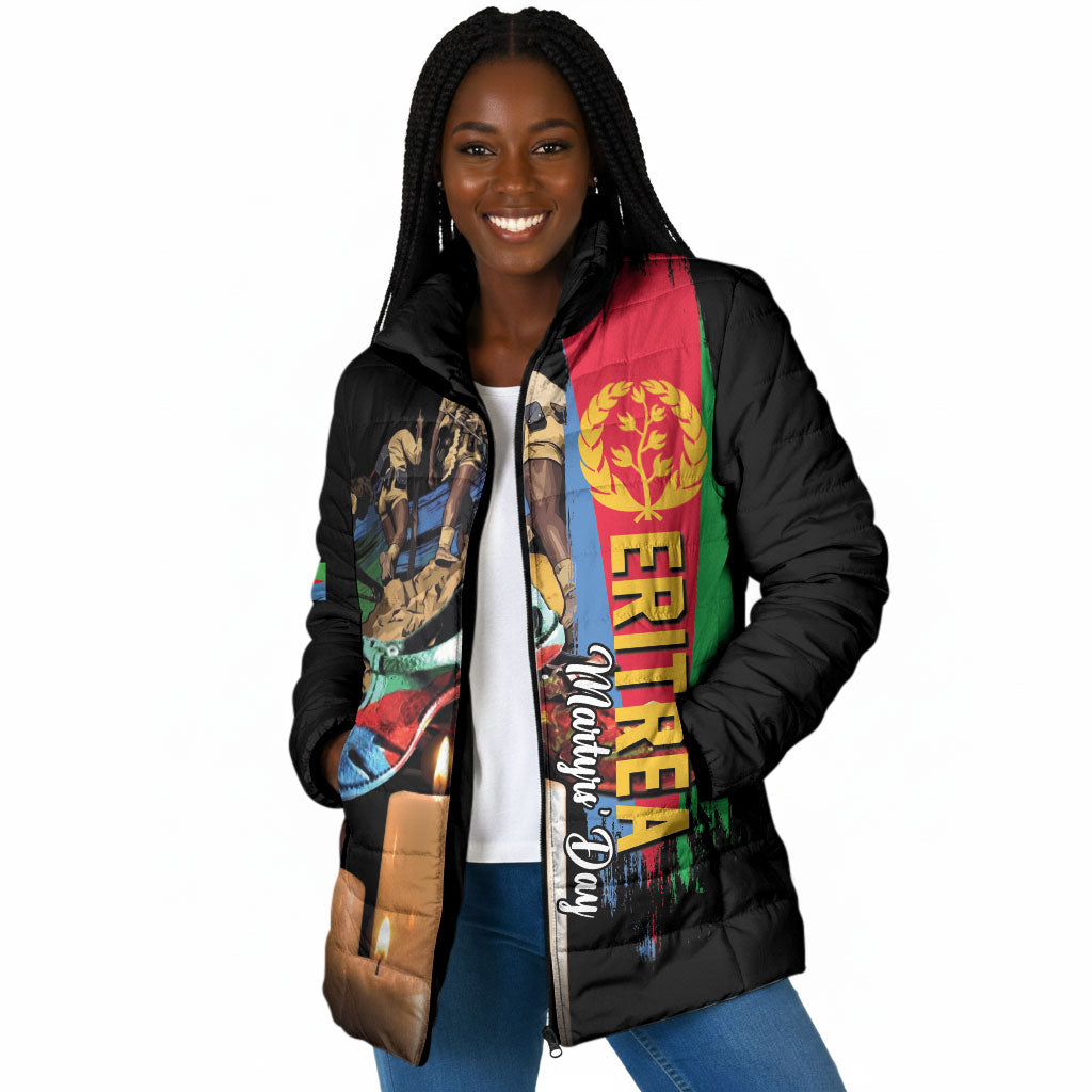 Personalized Eritrea Martyrs Day Padded Jacket Honoring the Fallen