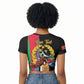 Personalized Eritrea Martyrs Day Raglan Cropped T shirt Honoring the Fallen