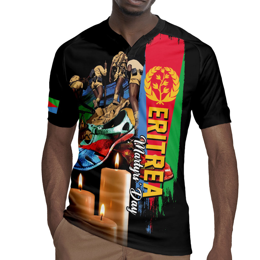Personalized Eritrea Martyrs Day Rugby Jersey Honoring the Fallen