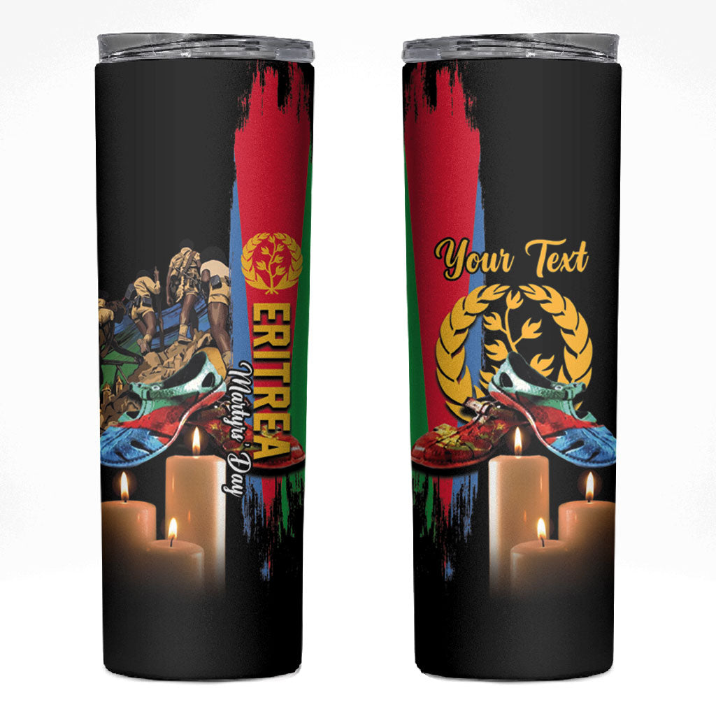 Personalized Eritrea Martyrs Day Skinny Tumbler Honoring the Fallen