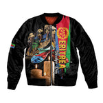 Personalized Eritrea Martyrs Day Sleeve Zip Bomber Jacket Honoring the Fallen