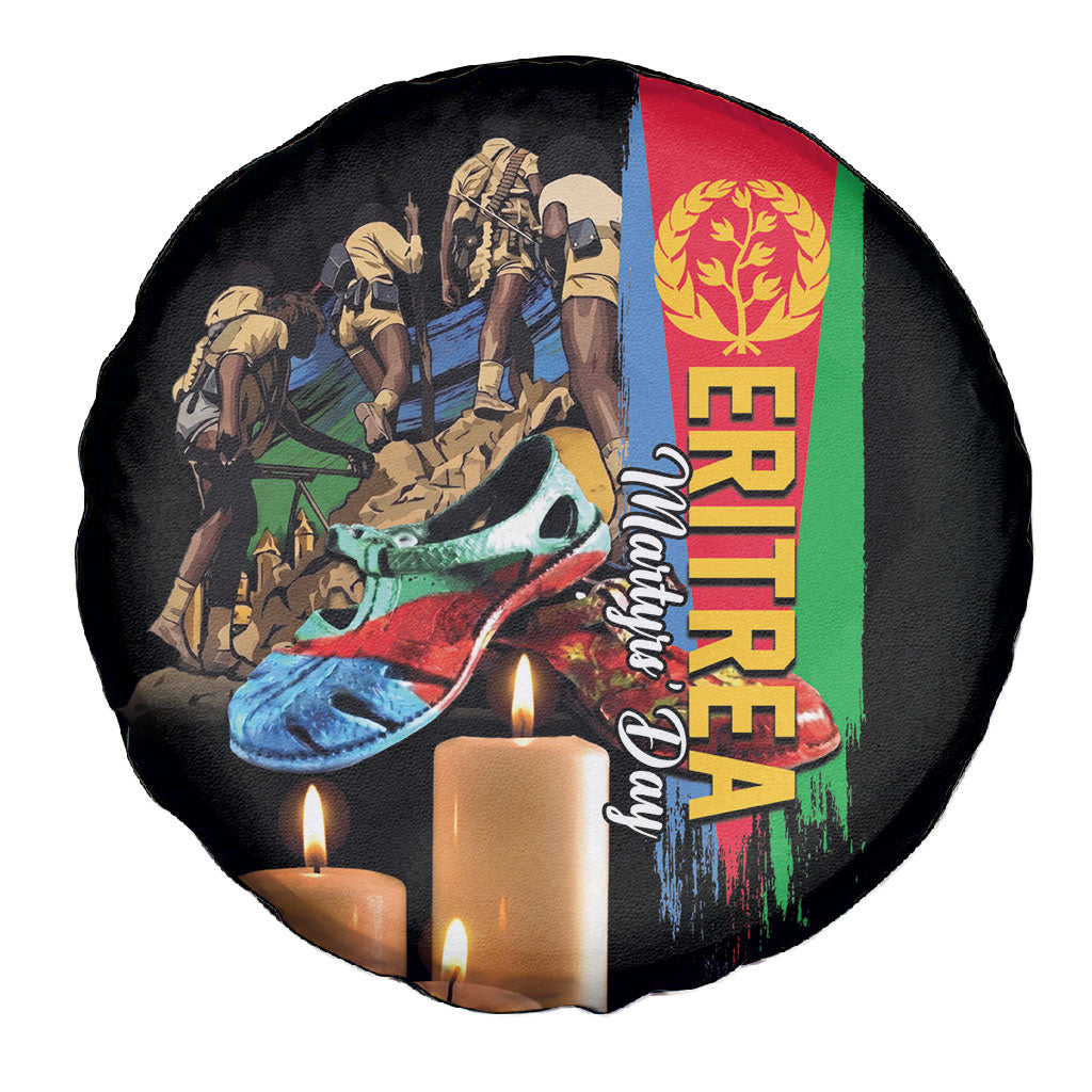 Eritrea Martyrs Day Spare Tire Cover Honoring the Fallen