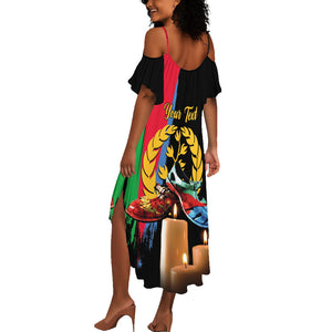 Personalized Eritrea Martyrs Day Summer Maxi Dress Honoring the Fallen