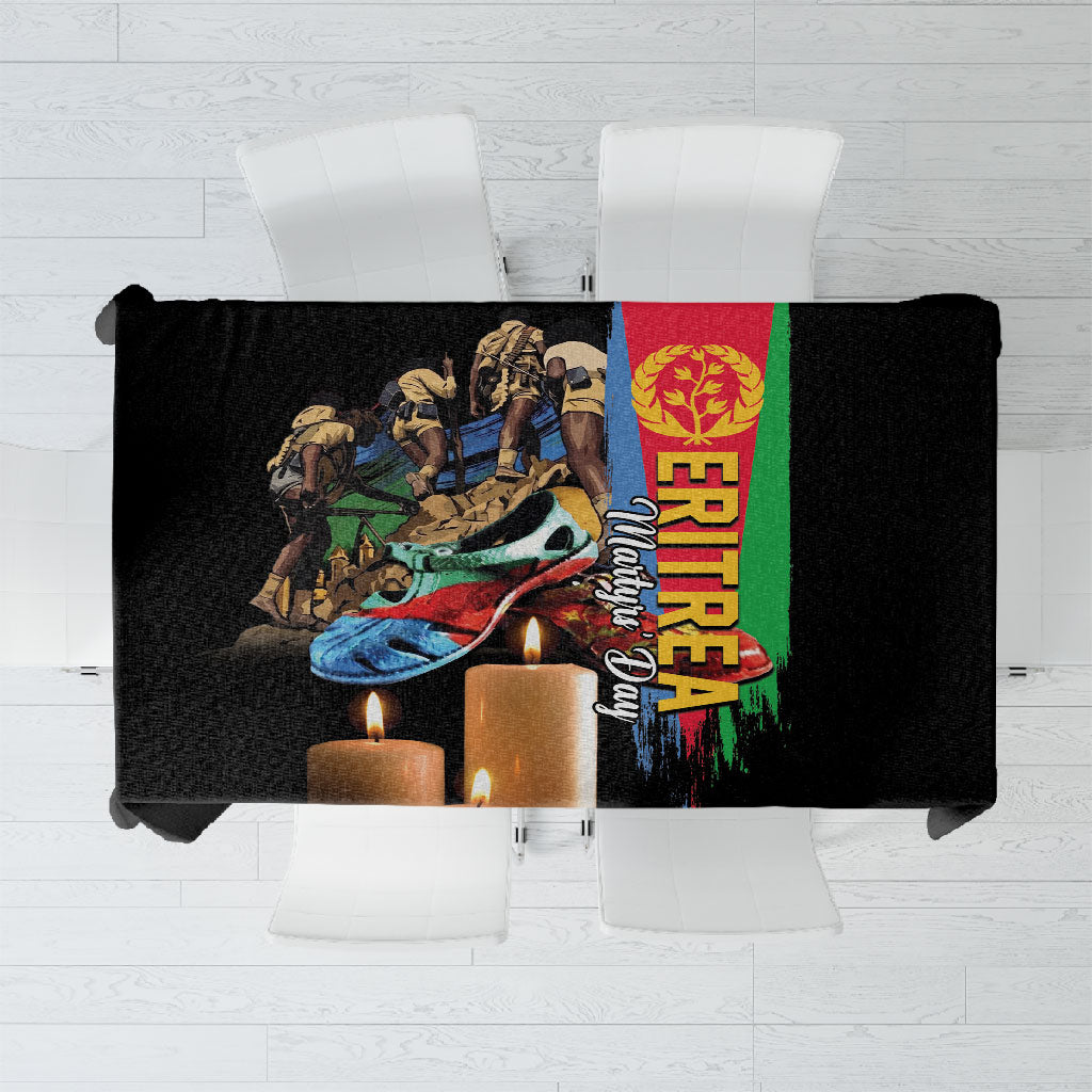 Eritrea Martyrs Day Tablecloth Honoring the Fallen