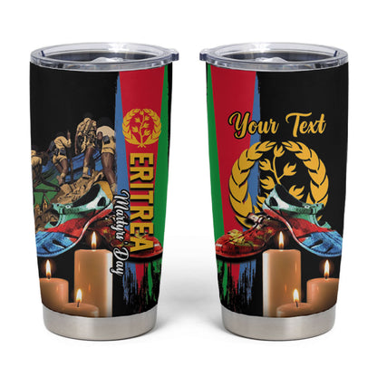 Personalized Eritrea Martyrs Day Tumbler Cup Honoring the Fallen