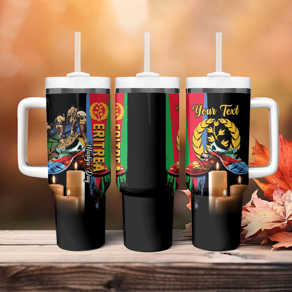 Personalized Eritrea Martyrs Day Tumbler With Handle Honoring the Fallen