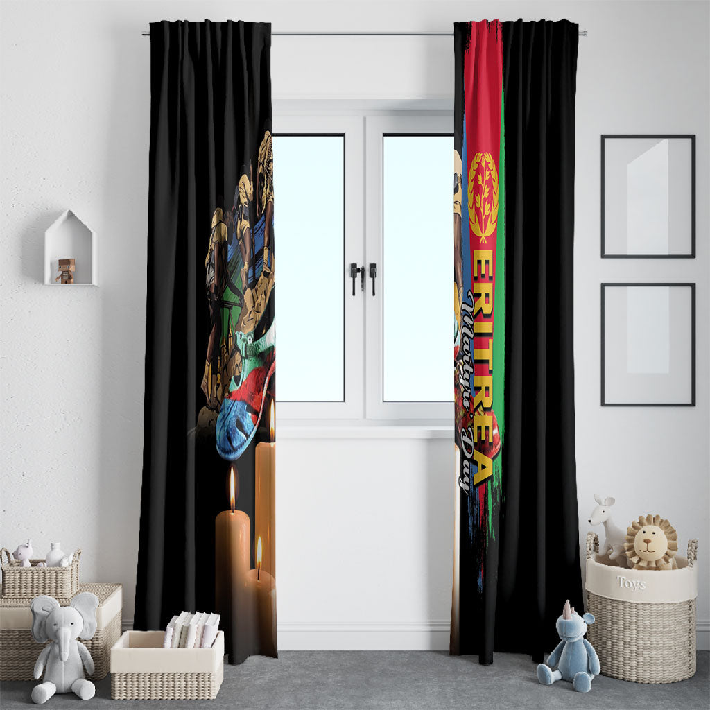 Eritrea Martyrs Day Window Curtain Honoring the Fallen