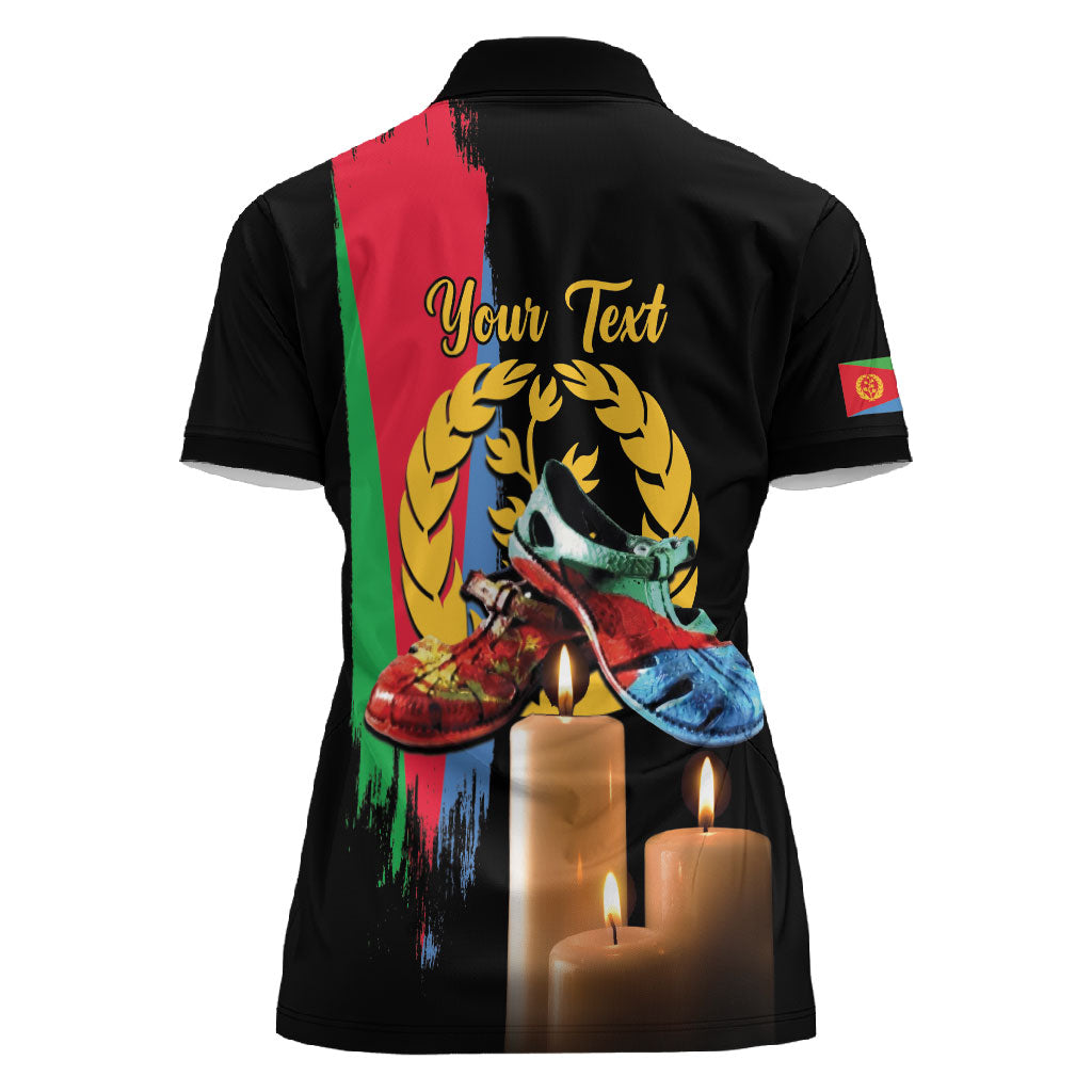 Personalized Eritrea Martyrs Day Women Polo Shirt Honoring the Fallen