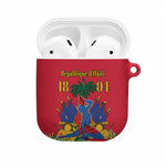 Afro-Haitians Independence Day AirPods Case Le Marron Inconnu Unity Makes Strength
