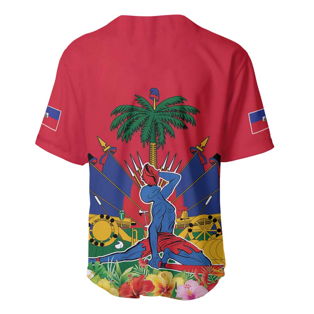 Afro-Haitians Independence Day Baseball Jersey Le Marron Inconnu Unity Makes Strength - African Pride
