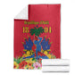 Afro-Haitians Independence Day Blanket Le Marron Inconnu Unity Makes Strength - African Pride