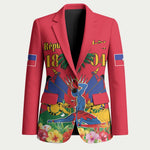 Afro-Haitians Independence Day Blazer Le Marron Inconnu Unity Makes Strength