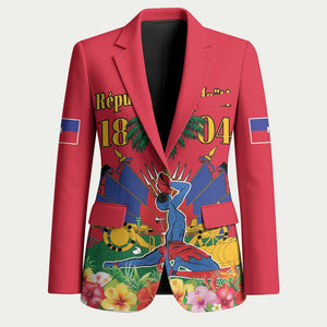 Afro-Haitians Independence Day Blazer Le Marron Inconnu Unity Makes Strength