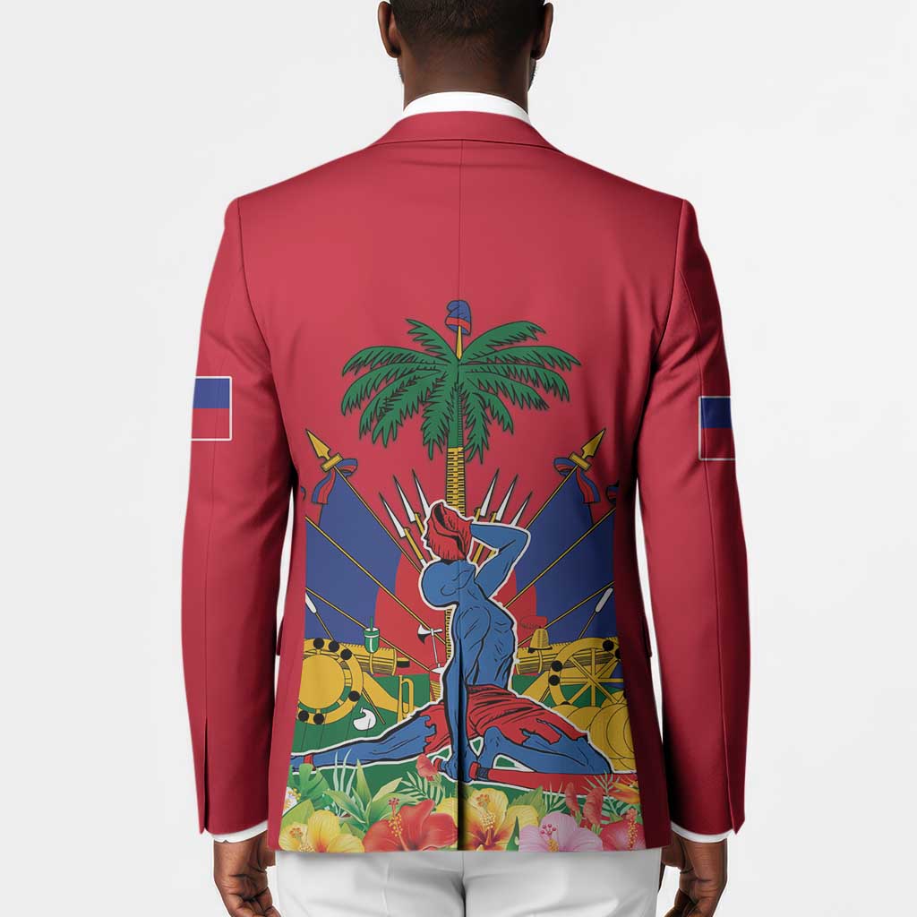 Afro-Haitians Independence Day Blazer Le Marron Inconnu Unity Makes Strength