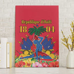 Afro-Haitians Independence Day Canvas Wall Art Le Marron Inconnu Unity Makes Strength - African Pride