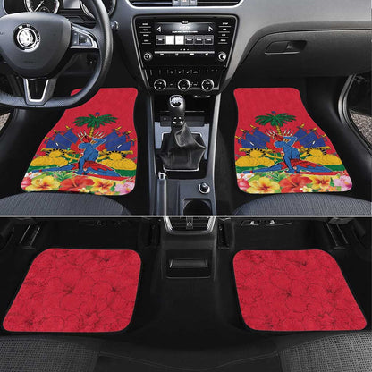 Afro-Haitians Independence Day Car Mats Le Marron Inconnu Unity Makes Strength - African Pride
