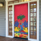 Afro-Haitians Independence Day Door Cover Le Marron Inconnu Unity Makes Strength