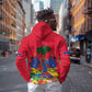 Afro-Haitians Independence Day Hoodie Le Marron Inconnu Unity Makes Strength - African Pride