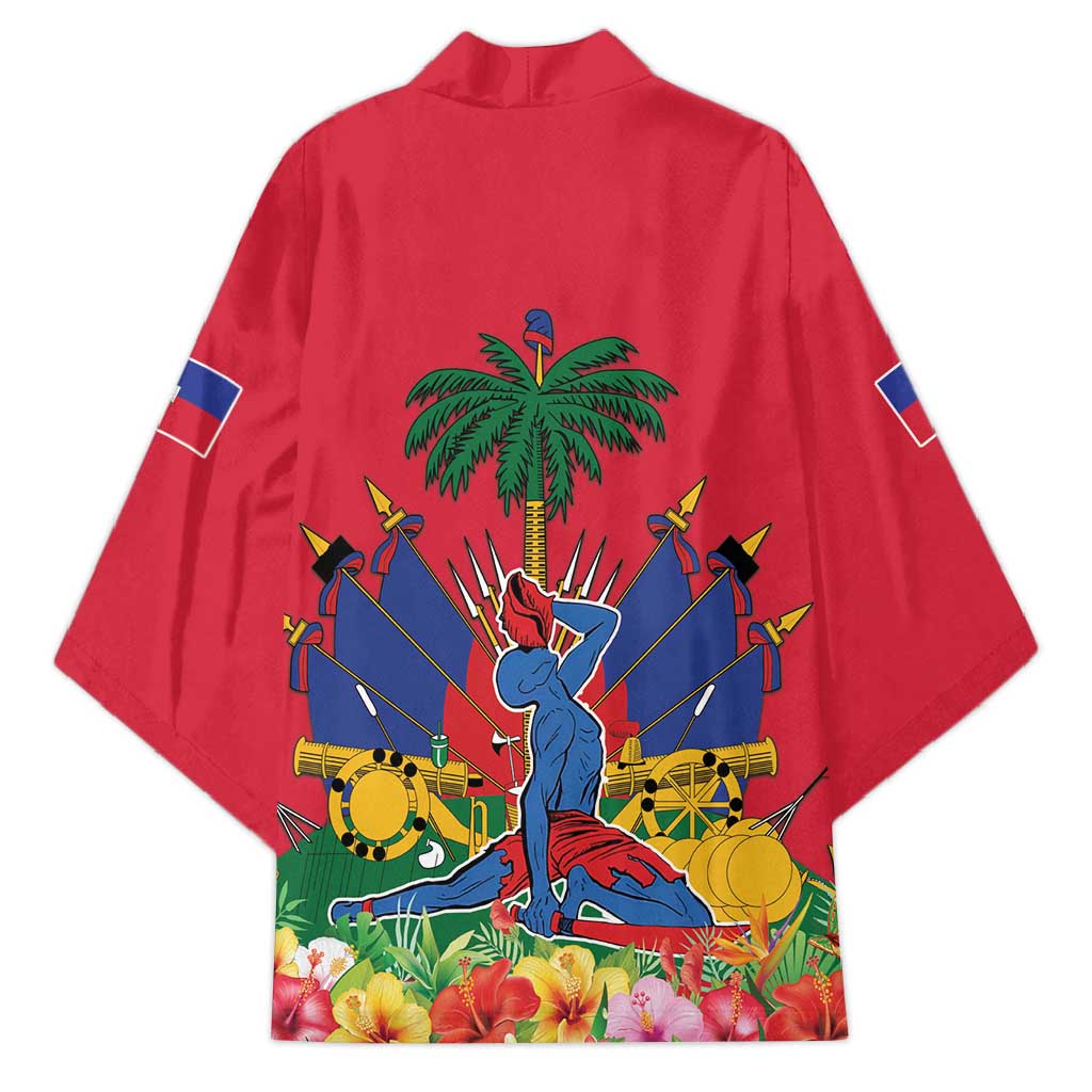 Afro-Haitians Independence Day Kimono Le Marron Inconnu Unity Makes Strength