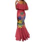 Afro-Haitians Independence Day Mermaid Dress Le Marron Inconnu Unity Makes Strength - African Pride