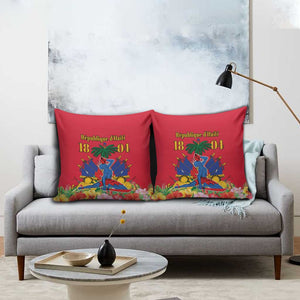 Afro-Haitians Independence Day Pillow Cover Le Marron Inconnu Unity Makes Strength