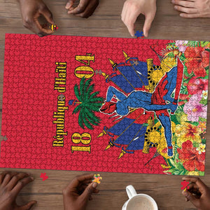 Afro-Haitians Independence Day Puzzle Le Marron Inconnu Unity Makes Strength
