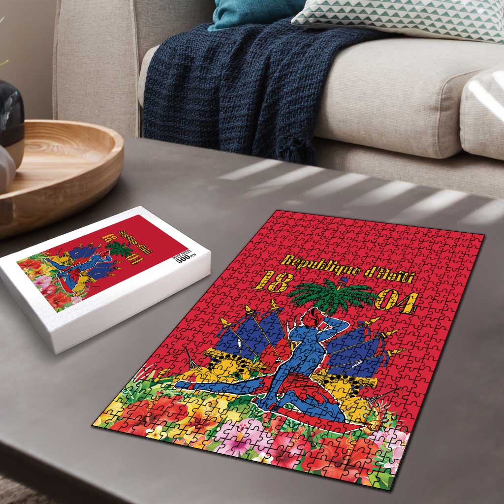 Afro-Haitians Independence Day Puzzle Le Marron Inconnu Unity Makes Strength