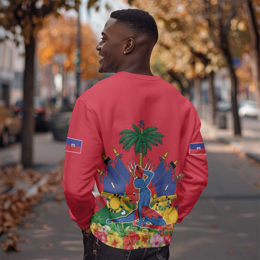 Afro-Haitians Independence Day Sweatshirt Le Marron Inconnu Unity Makes Strength - African Pride