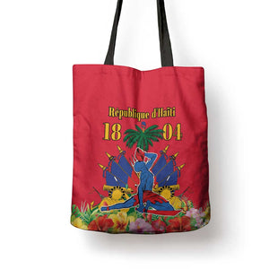 Afro-Haitians Independence Day Tote Bag Le Marron Inconnu Unity Makes Strength