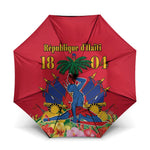 Afro-Haitians Independence Day Umbrella Le Marron Inconnu Unity Makes Strength