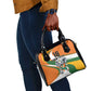 Custom Ivory Coast Football Shoulder Handbag Les Elephants Mascot - African Pride