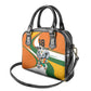 Custom Ivory Coast Football Shoulder Handbag Les Elephants Mascot - African Pride