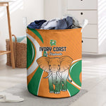 Ivory Coast Football Laundry Basket Les Elephants Spirit - African Pride