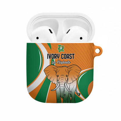Ivory Coast Football AirPods Case Les Elephants Spirit - African Pride