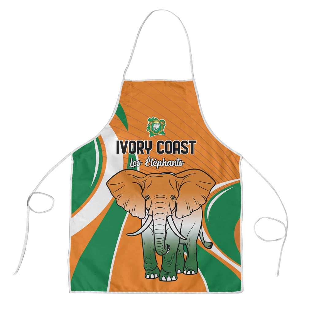 Ivory Coast Football Apron Les Elephants Spirit - African Pride