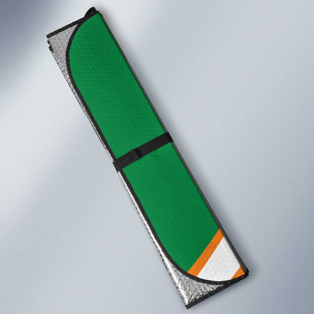 Ivory Coast Football Auto Sun Shade Les Elephants Spirit - African Pride
