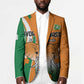 Custom Ivory Coast Football Blazer Les Elephants Spirit - African Pride
