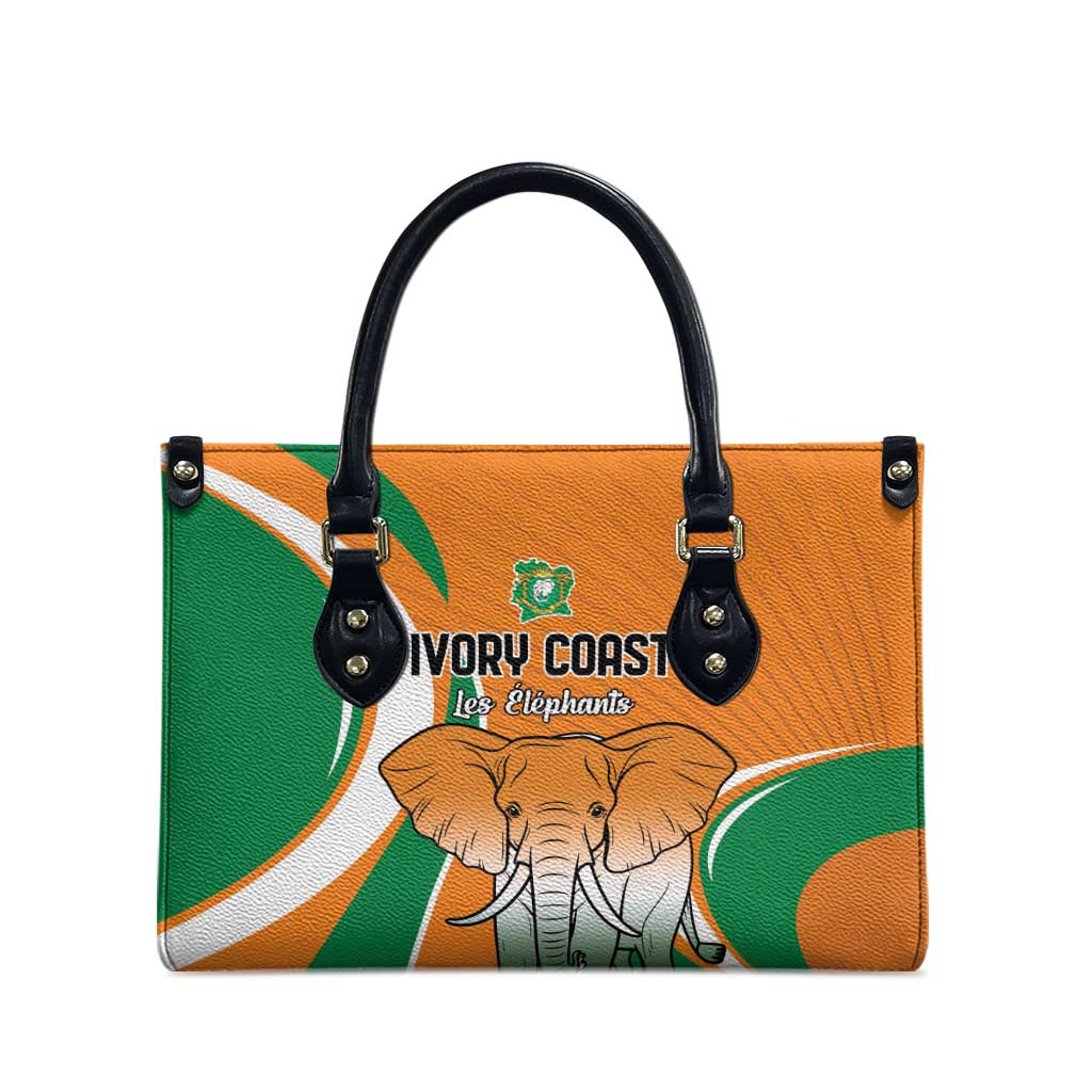 Ivory Coast Football Leather Bag Les Elephants Spirit - African Pride