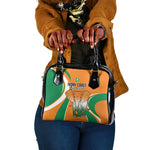Ivory Coast Football Shoulder Handbag Les Elephants Spirit - African Pride