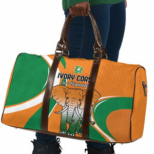 Ivory Coast Football Travel Bag Les Elephants Spirit - African Pride
