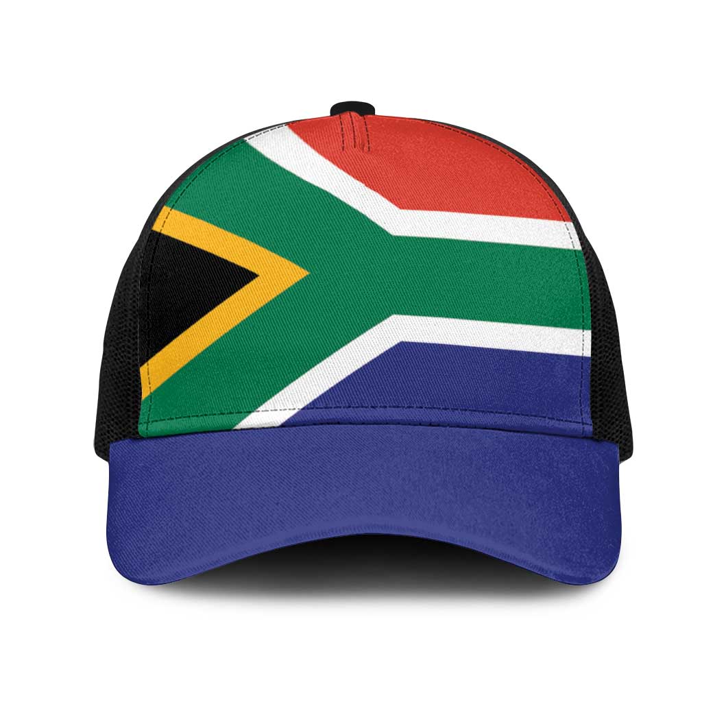 South Africa Baseball Net Cap Flag Color Inspiration - African Pride