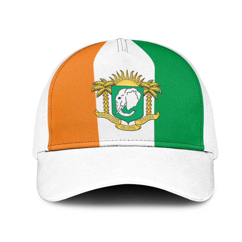 Ivory Coast Mesh Trucker Cap Flag Color Inspiration - African Pride