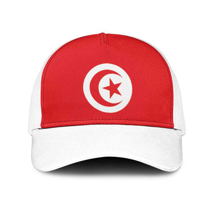 Tunisia Mesh Trucker Cap Flag Color Inspiration - African Pride