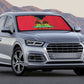 Personalized Afro-Haitians 1964 Auto Sun Shade Coat Of Arms Flag Style