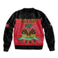 Personalized Afro-Haitians 1964 Bomber Jacket Coat Of Arms Flag Style - African Pride
